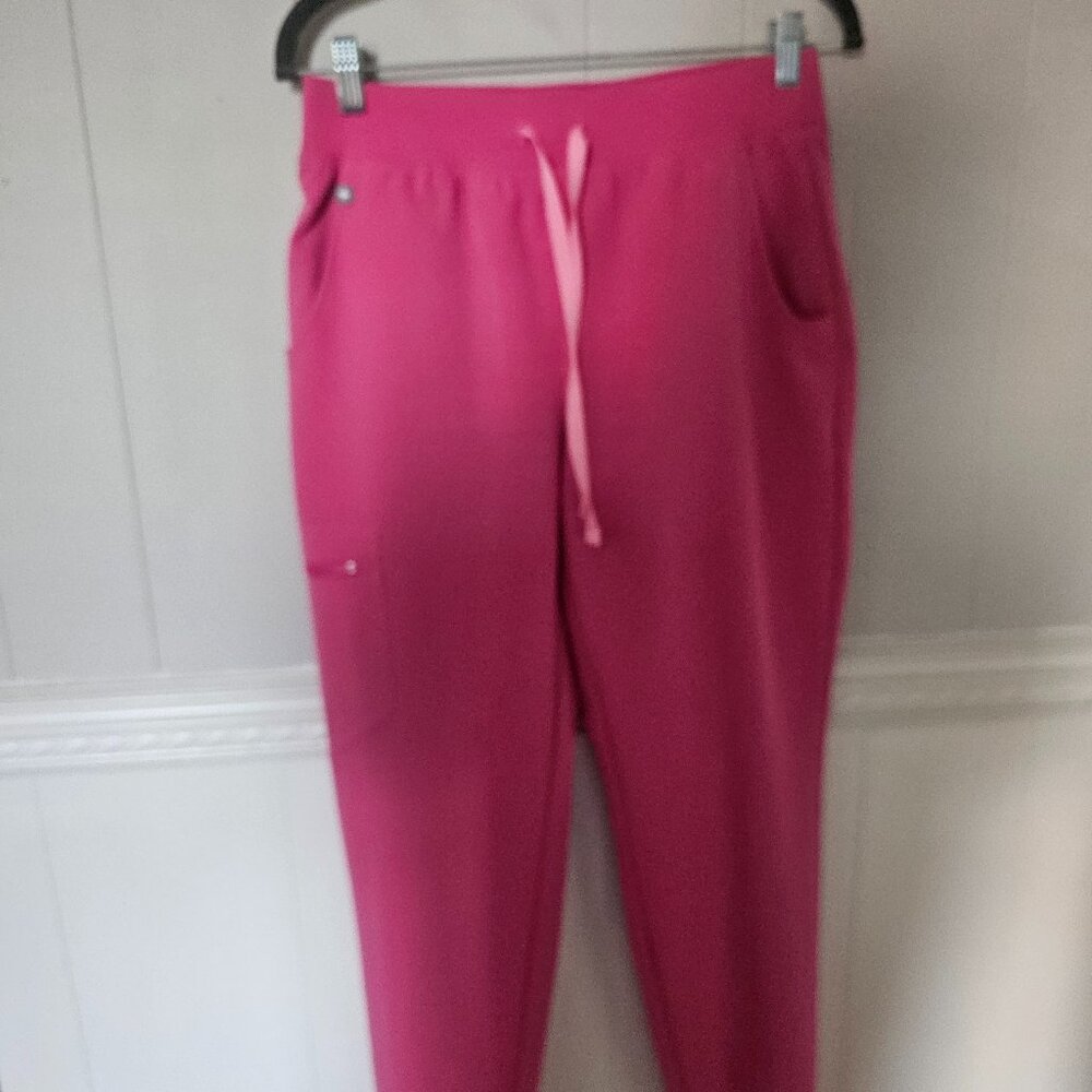Figs Scrub Zamora pants, pink, small